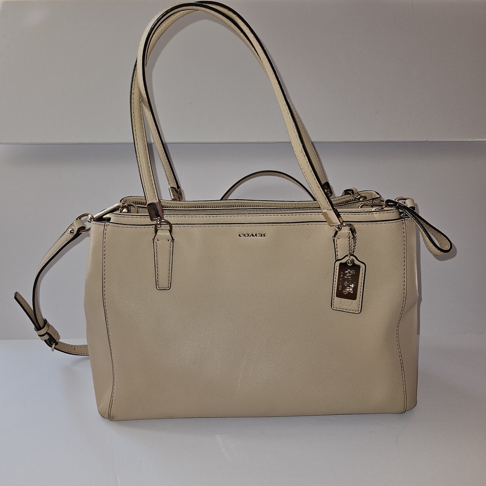 Coach Beige Christie Large Carryall